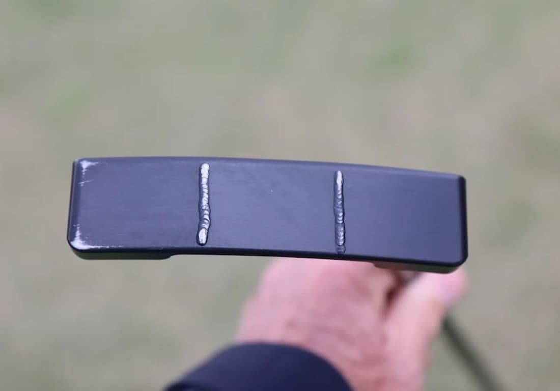 Eckroat débarque au Texas avec un putter fait maison digne de l'invention